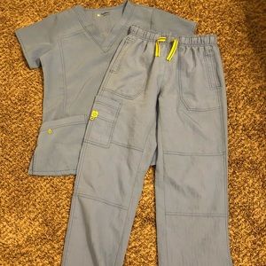 Ceil blue scrubs
